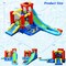 Outdoor Inflatable Water Slide Bounce House With Ball Pit Water Cannon For Kids